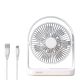 JISULIFE FA19A USB Portable Fan In-Line Version (No Battery)